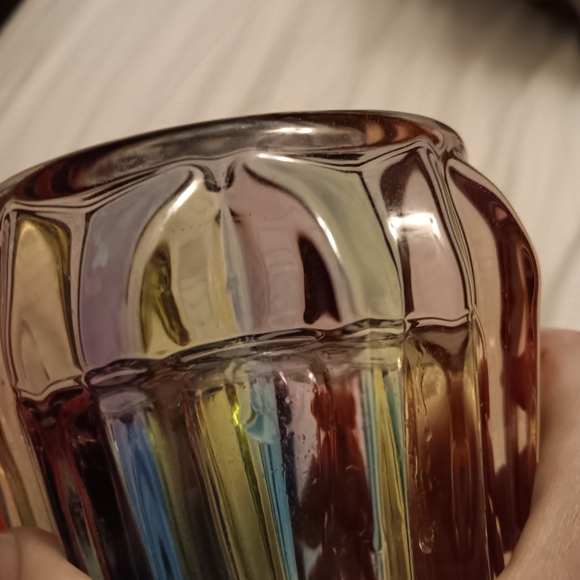 Multicolor Glass Vase - Picture 12 of 12
